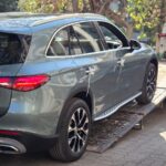 Delivering 'VERDE SILVER' Mercedes Benz GLC